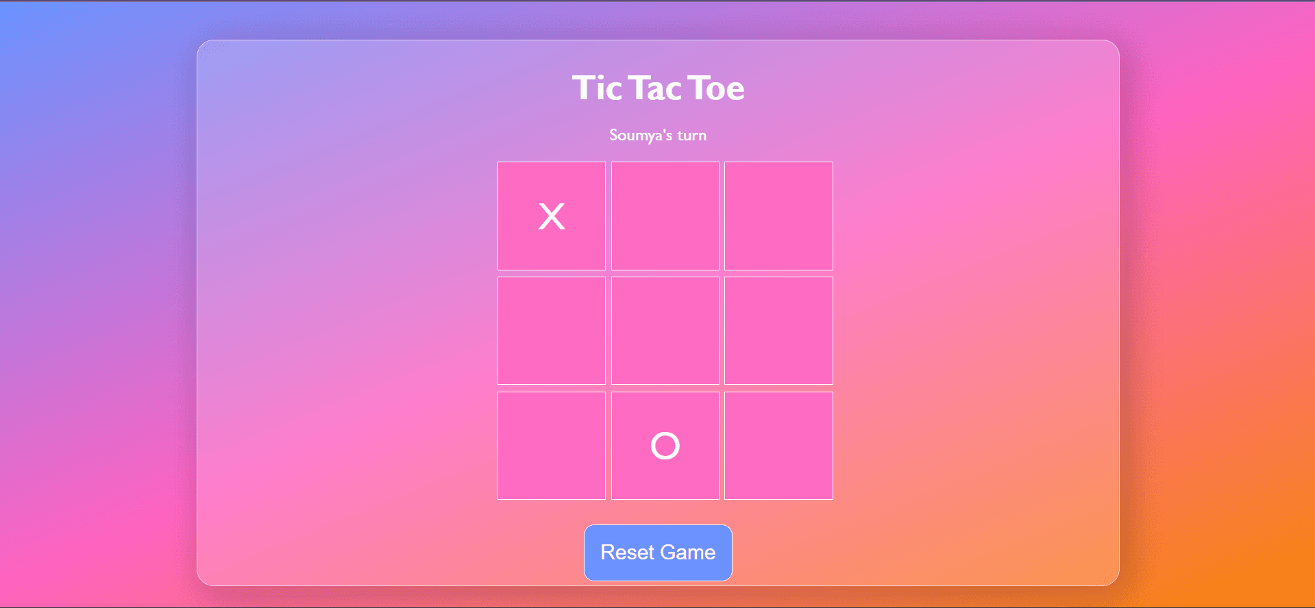 Tic Tac Toe Game preview